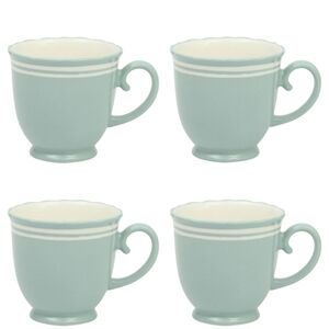 💕 2025 The Pioneer Woman Sage Blue Mug Set Of 4